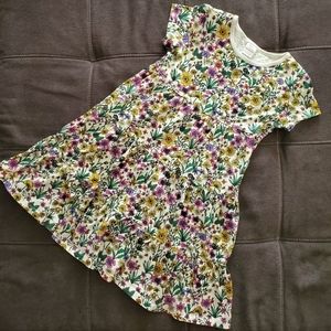 Hanna Andersson Short Sleeve Floral Twirl Dress size 140cm US 10
